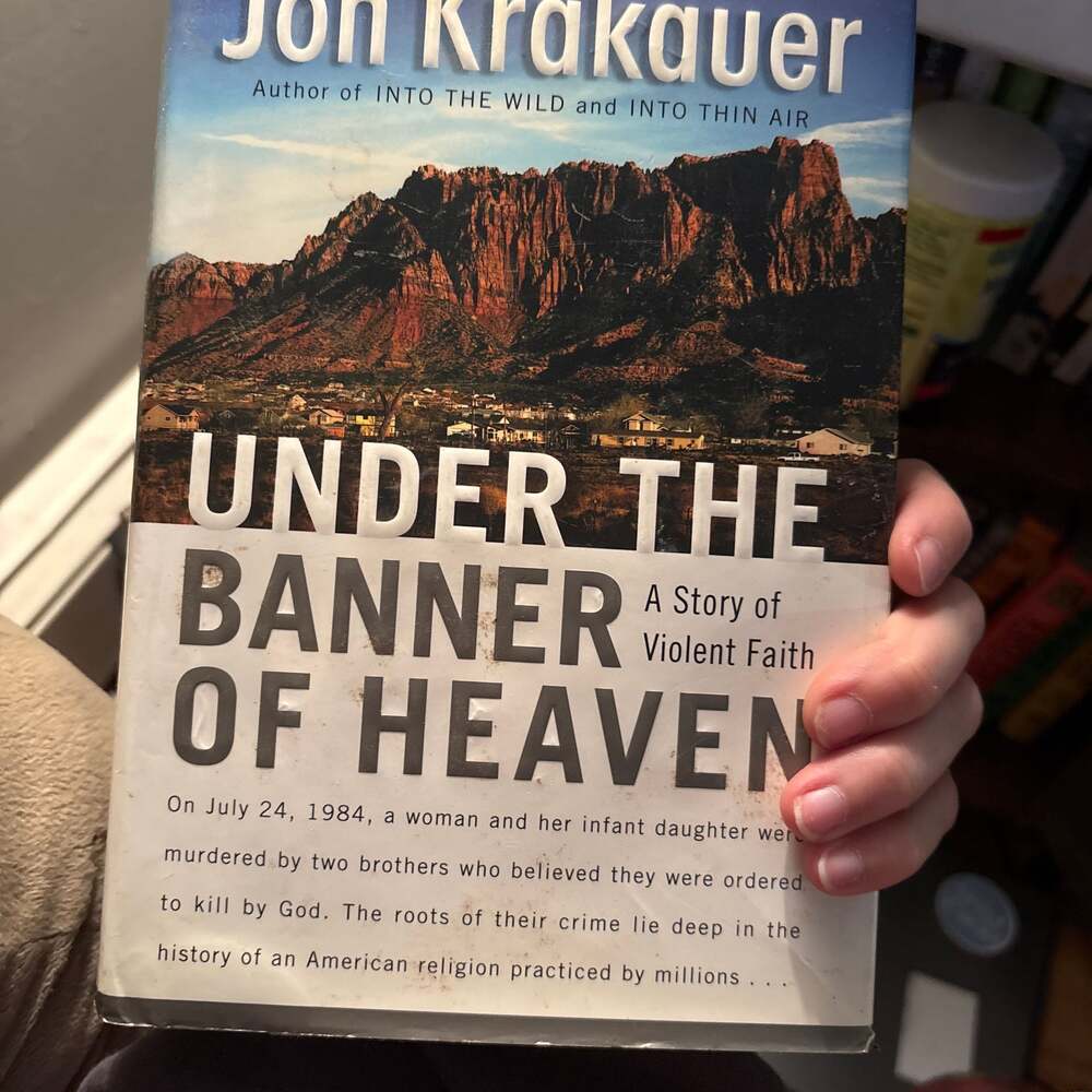Under the Banner of Heaven: A Story of Violent Faith by Jon Krakauer (Paperback)